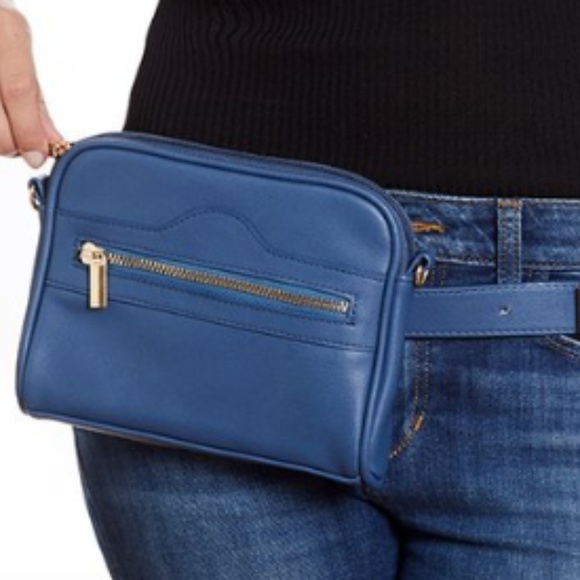 Lulu Dharma Handbags - Lulu Dharma - Indigo Pret-A-Porter Belt Bag